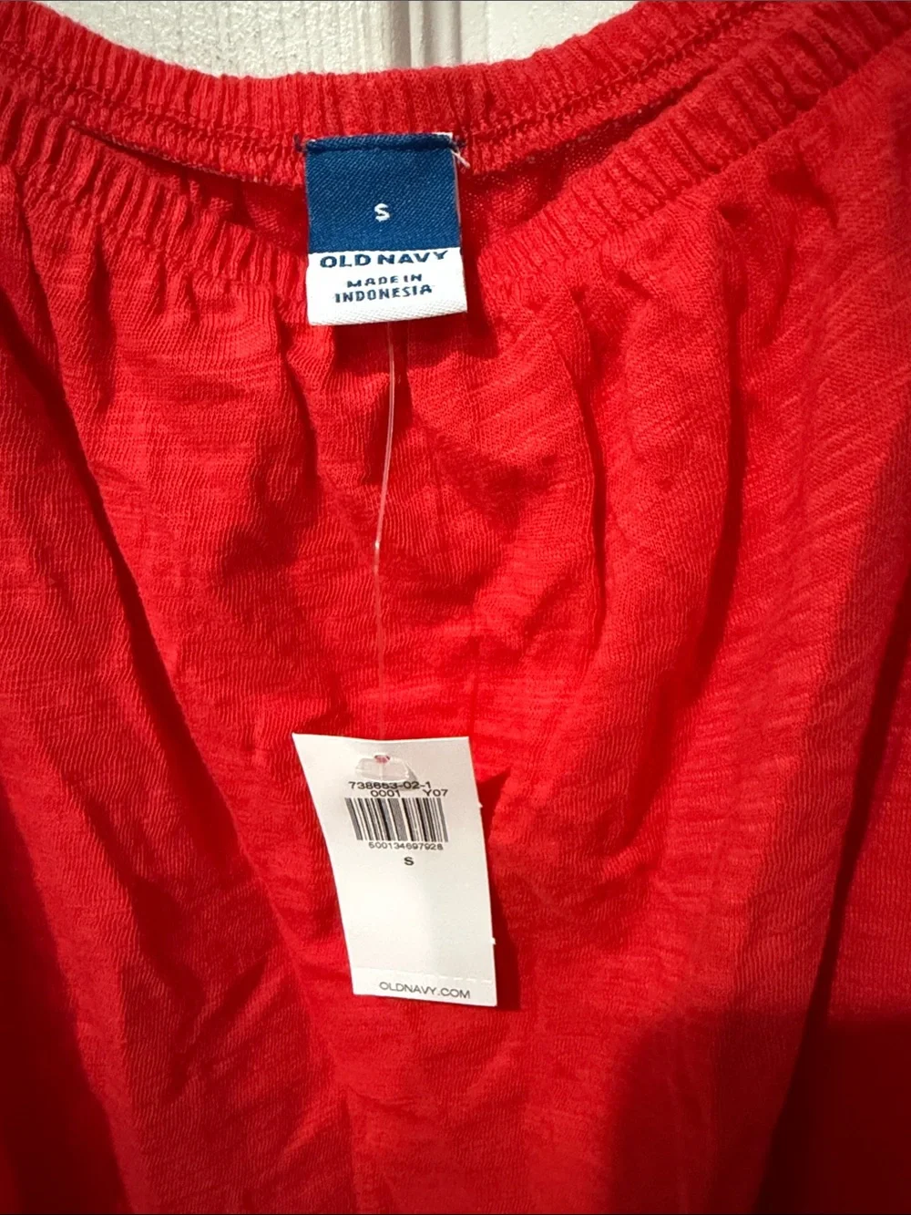 Old Navy bright red